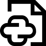Document Cloud SVG Icon